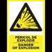 Placuta pentru pericol de explozie danger of explosion